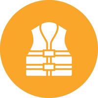 Life Jacket icon vector image. Suitable for mobile apps, web apps and print media.