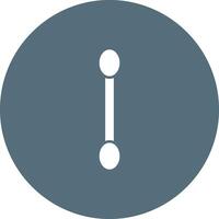 Eyeshade applicator icon vector image. Suitable for mobile apps, web apps and print media.