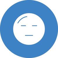 Expressionless Face icon vector image. Suitable for mobile apps, web apps and print media.