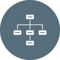 Draw Hierarchy icon vector image. Suitable for mobile apps, web apps and print media.