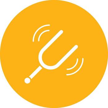 musical tenedor icono vector imagen. adecuado para móvil aplicaciones, web aplicaciones y impresión medios de comunicación.