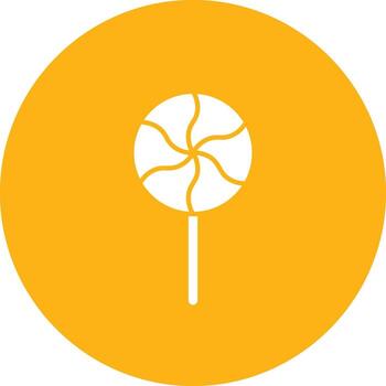 Lollipop icon vector image. Suitable for mobile apps, web apps and print media.