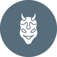 Oni icon vector image. Suitable for mobile apps, web apps and print media.