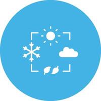 Seasons icon vector image. Suitable for mobile apps, web apps and print media.