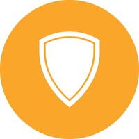 Shield icon vector image. Suitable for mobile apps, web apps and print media.