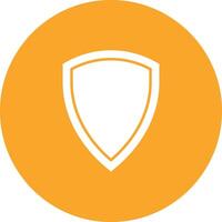 Shield icon vector image. Suitable for mobile apps, web apps and print media.