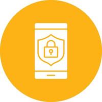Secure Device icon vector image. Suitable for mobile apps, web apps and print media.