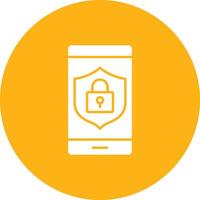 Secure Device icon vector image. Suitable for mobile apps, web apps and print media.