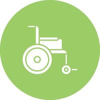 Manual Wheelchair icon vector image. Suitable for mobile apps, web apps and print media.