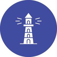 Lighthouse icon vector image. Suitable for mobile apps, web apps and print media.
