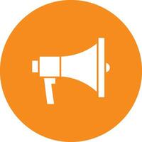 Megaphone icon vector image. Suitable for mobile apps, web apps and print media.