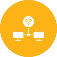 Shared Signals icon vector image. Suitable for mobile apps, web apps and print media.