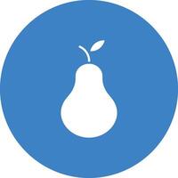 Pear icon vector image. Suitable for mobile apps, web apps and print media.