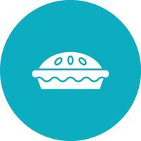 Pie icon vector image. Suitable for mobile apps, web apps and print media.