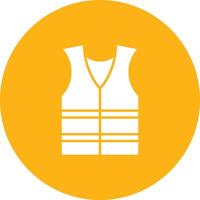 Vest icon vector image. Suitable for mobile apps, web apps and print media.