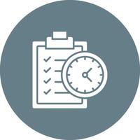 Time Management icon vector image. Suitable for mobile apps, web apps and print media.