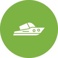 Yacht icon vector image. Suitable for mobile apps, web apps and print media.