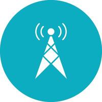 Signals Tower icon vector image. Suitable for mobile apps, web apps and print media.