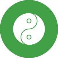 Yin Yang icon vector image. Suitable for mobile apps, web apps and print media.