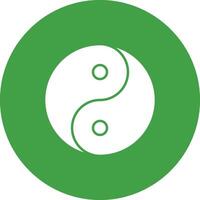 Yin Yang icon vector image. Suitable for mobile apps, web apps and print media.