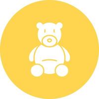 osito de peluche oso icono vector imagen. adecuado para móvil aplicaciones, web aplicaciones y impresión medios de comunicación.