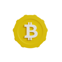 Cryptocurrecy 3d icon clipart png