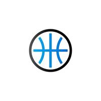 Basket ball icon in duo tone color. Sport team playing games vector