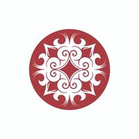 decorative text divider vector scroll curly element mandala border