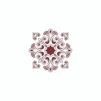 Ornaments elements mandala floral retro corners frames borders  art deco design vector file