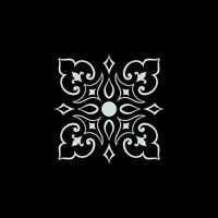 Ornaments elements mandala floral retro corners frames borders  art deco design vector file