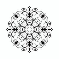 Ornaments elements mandala floral retro corners frames borders  art deco design vector file