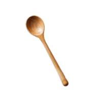 AI generated Handcrafted Wooden Ladle with a Long and Sturdy Handle Created With Generative AI Technology png