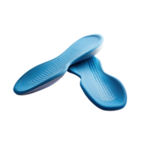 AI generated Comfortable Pair of Blue Insoles Created With Generative AI Tech png