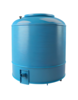 AI generated Blue Water Container With a Black Handle Created With Generative AI Technology png