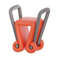 clip 3d icon illustration png