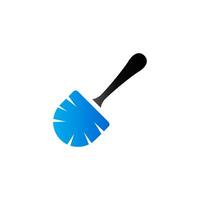 Brush icon in duo tone color. Toilet sanitary cleaning vector