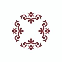 Ornaments elements mandala floral retro corners frames borders  art deco design vector file