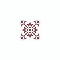 Ornaments elements mandala floral retro corners frames borders  art deco design vector file