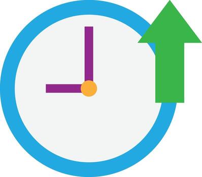 incrementar analítica grafico vector