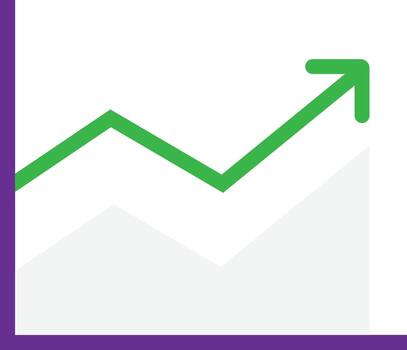 incrementar analítica grafico vector