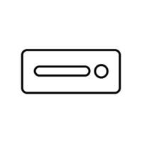 Mini Pc line icon design illustration vector