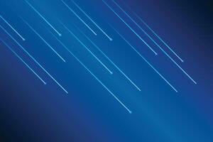 Falling comet meteor light abstract background vector