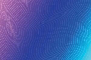 abstract tech blue background with lines wave pattern light vector