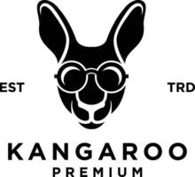 Kangaroo Logo icon design illustration vector
