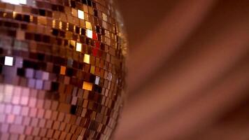 3D animated disco ball video