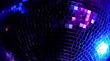 3D animated disco ball video