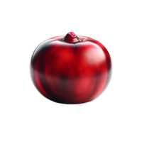 AI generated Cranberry isolated on Background. PNG Fruits Transparent Background