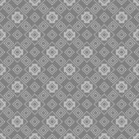 asian monochrome floral geometric fabric pattern vector