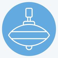 Icon Whirligig. related to Ring symbol. blue eyes style. simple design editable. simple illustration vector