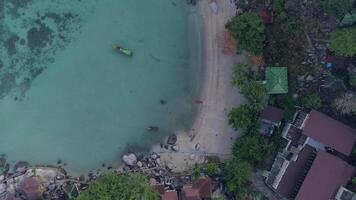 spiaggia bellezza a partire dal sopra video